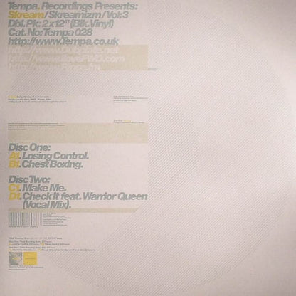 Skream : Skreamizm Vol: 3 (2x12")