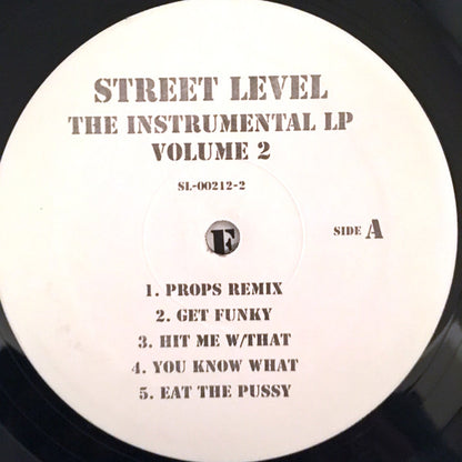 The Beatnuts : Street Level - The Instrumental LP (Volume 2) (LP, Unofficial)