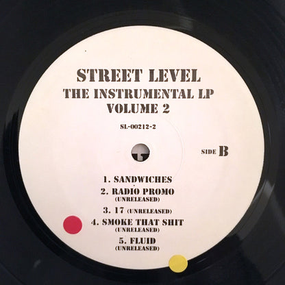 The Beatnuts : Street Level - The Instrumental LP (Volume 2) (LP, Unofficial)