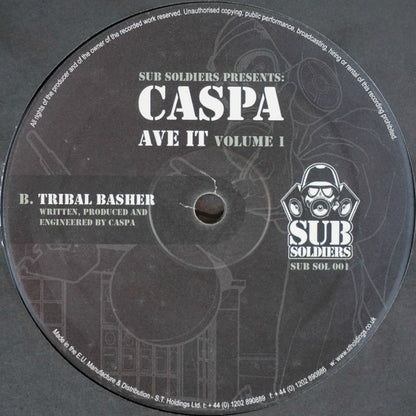 Caspa (3) : Ave It: Volume 1 (2x12")