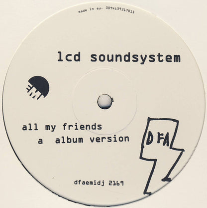 LCD Soundsystem : All My Friends (12", Promo)