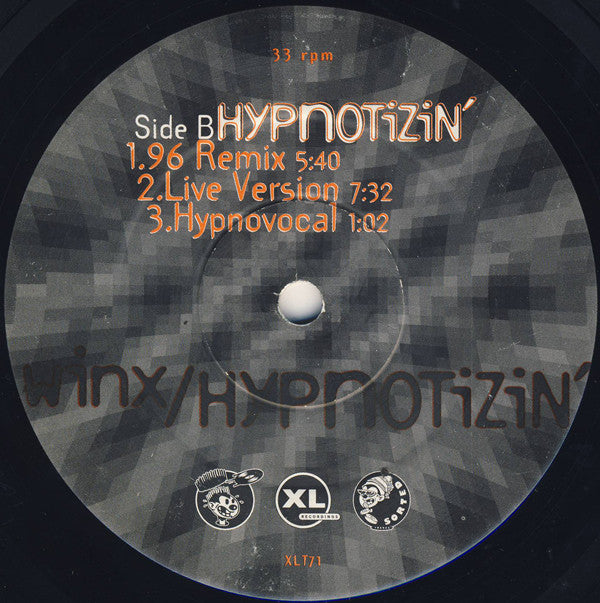 Josh Wink : Hypnotizin' (12")