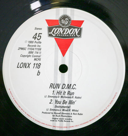 Run-DMC : You Be Illin' (Remix) (12", Single)