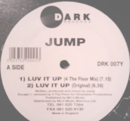 Jump : Luv It Up / Funkatarium (12")