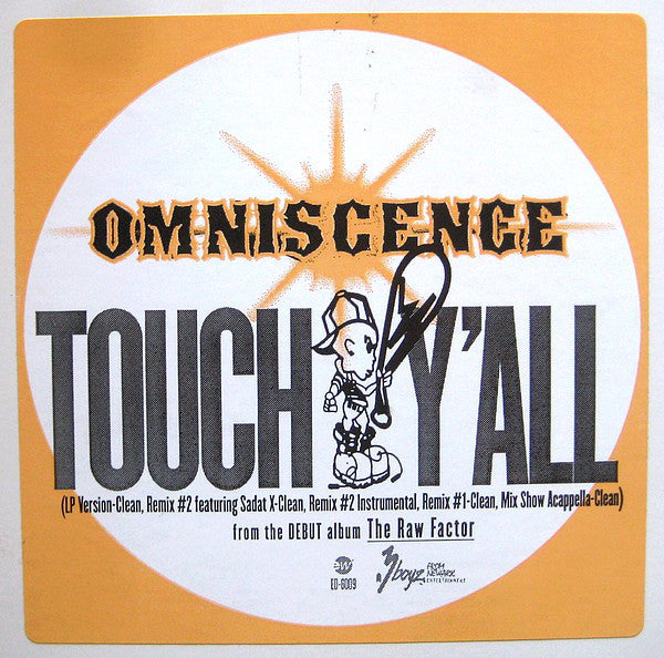 Omniscence : Touch Y'all (12", Promo)