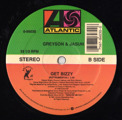 Greyson & Jasun : Get Bizzy / No Shortz (12")