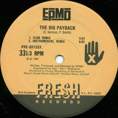 EPMD : The Big Payback (12")