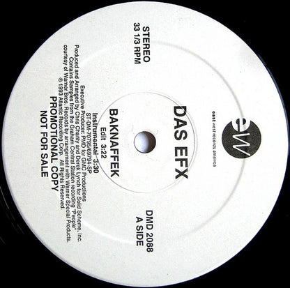 Das EFX : Baknaffek (12", Promo)