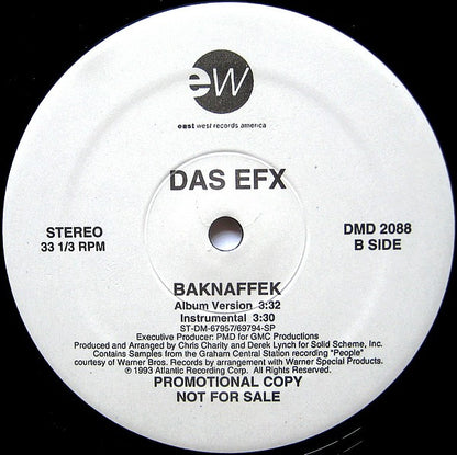 Das EFX : Baknaffek (12", Promo)