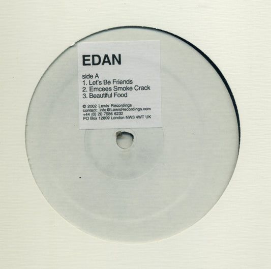 Edan : Sprain Your Tapedeck EP (12", EP, Promo, W/Lbl)