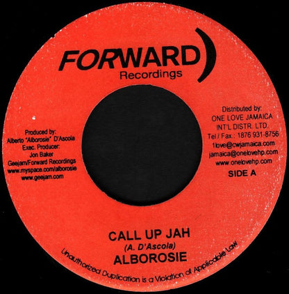 Alborosie : Call Up Jah (7")