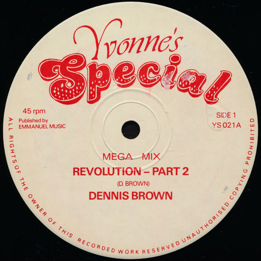 Dennis Brown : Revolution - Part 2 (12")