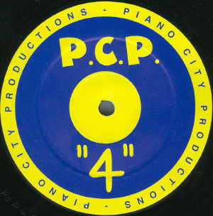 Piano City Productions : PCP 4 (12")