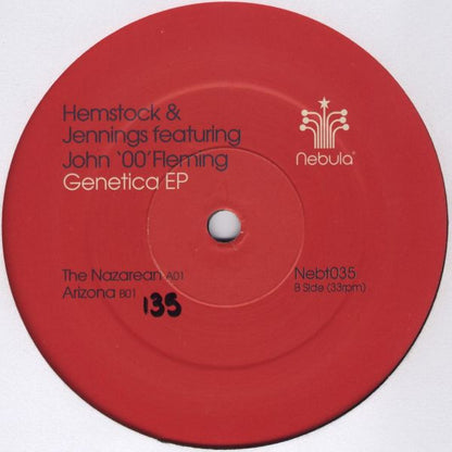 Hemstock & Jennings Featuring John '00' Fleming : Genetica EP (12", EP)