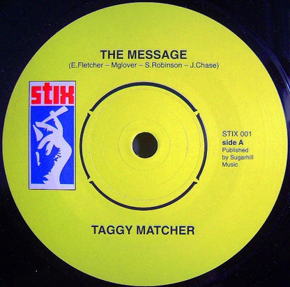 Taggy Matcher : The Message / Rockit (7")