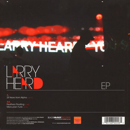 Larry Heard : 25 Years from Alpha (12", EP, RE)