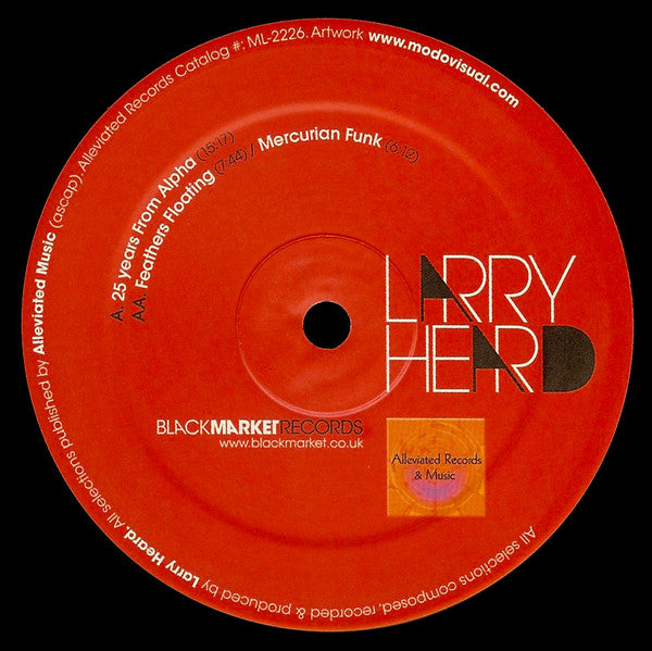 Larry Heard : 25 Years from Alpha (12", EP, RE)
