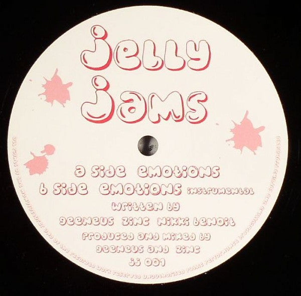 Jelly Jams : Emotions (12")