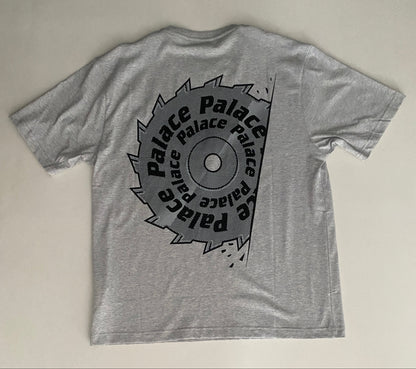 Palace Saw Tee Grey Marl