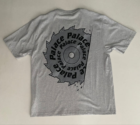 Palace Saw Tee Grey Marl