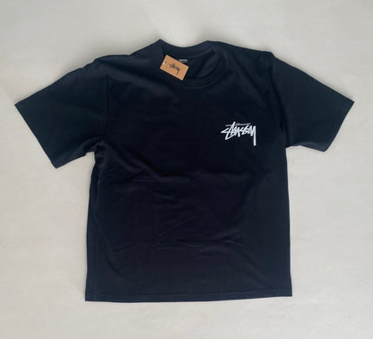Stussy Fuzzy Dice Tee Black