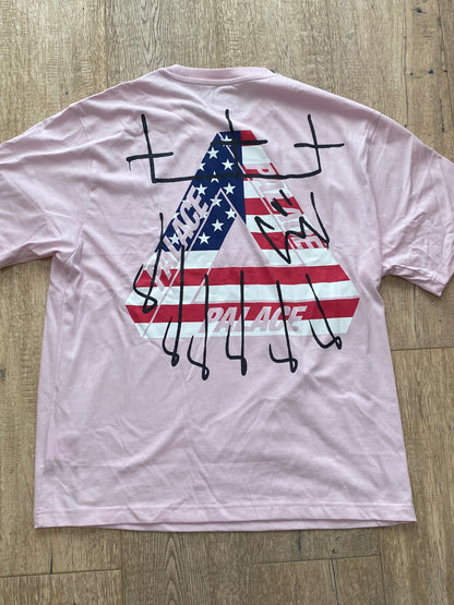 Palace King Tri T-Shirt Pink