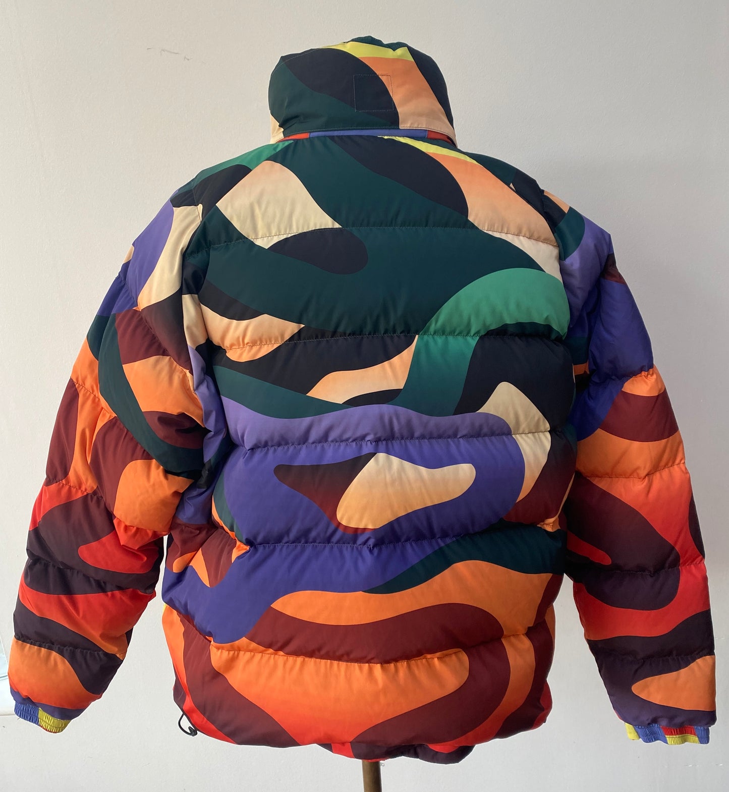 Awake NY Puffer Pull Over With Snaps 'Multicolor'