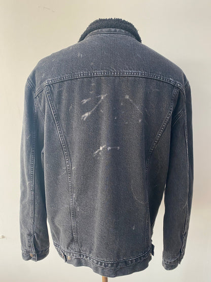 Supreme Levi's Sherpa Trucker Jacket Black