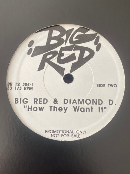Big Red & Diamond D – Created A Monster (12") (VG+)