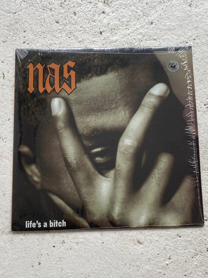 Nas – Life's A Bitch 12", 33 ⅓ RPM, Unofficial Release) (VG+)