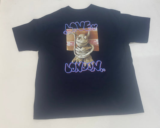 Beams x Edson Love London Tee Black