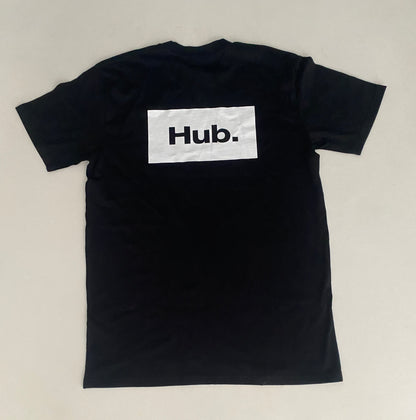 Love x Hub Tee Black
