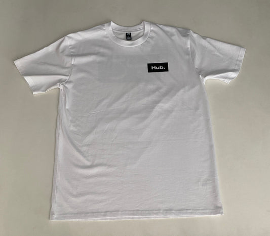 Hub x Love Tee White