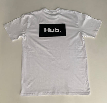 Love x Hub Tee White