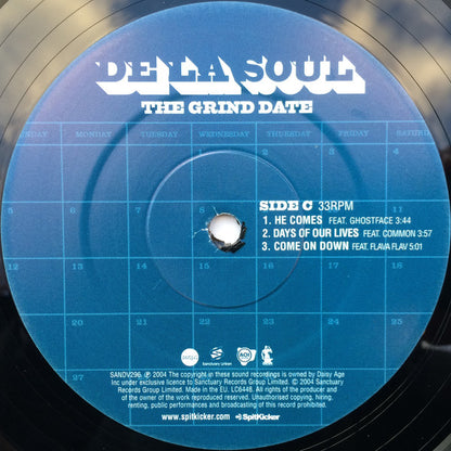 De La Soul : The Grind Date (2xLP, Album)