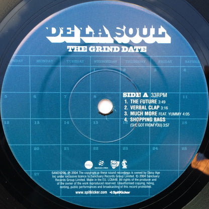 De La Soul : The Grind Date (2xLP, Album)