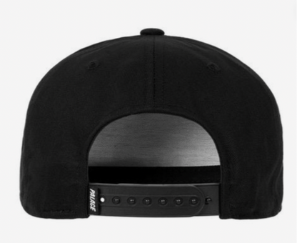 Palace Skateboards "09 More Than A Feeling" 5 Panel Cap Black